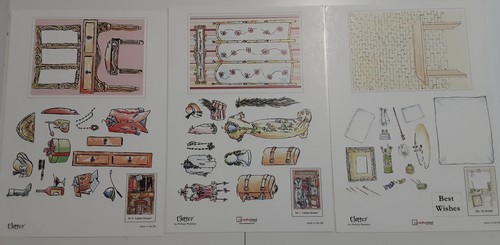 Die cut clutter - die,