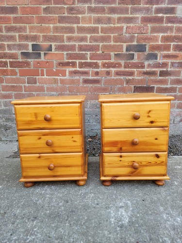 Bedside cabinets tables two - cabinets,