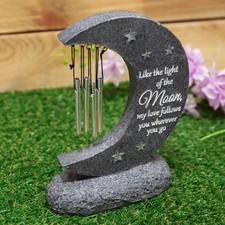Moon Wind Chime Graveside