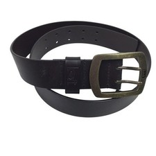 l.e.i. Life Energy Intelligence Leather Belt Womens Large 40"x1.5" Brown