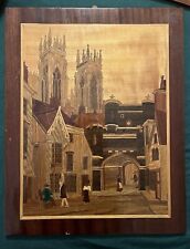 Vintage Inlaid Marquetry