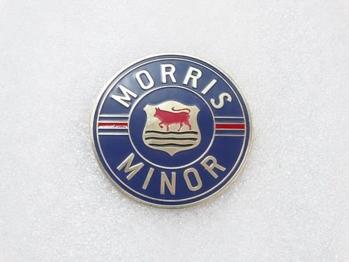 Vintage brass morris minor - morris, car