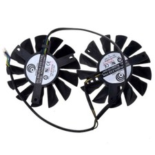 MSI GTX660 GTX670 GTX680 PLD08010S12HH 12V 0.35A 75mm Graphics Card Dual Fans
