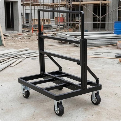 Panel trolley brake wheels - panel,