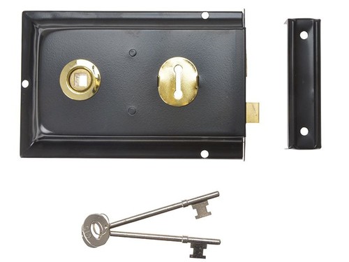 Yale locks p334 rim lock - locks,