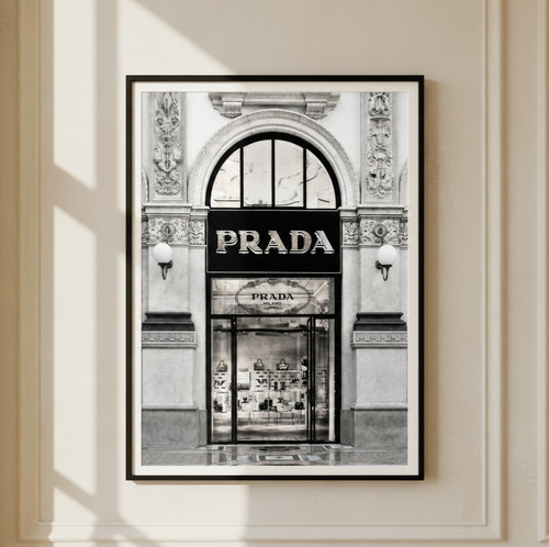 Prada boutique print - print, luxury