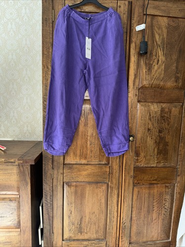Sahara bubble trousers linen - bubble,