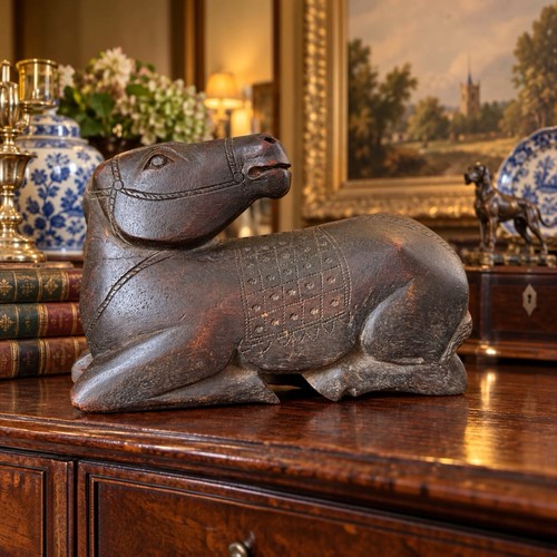 Vintage indian folk - art, carved