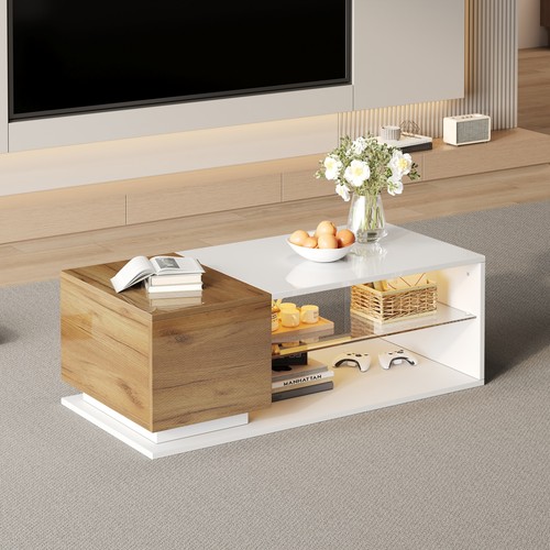 Coffee table with - coffee,