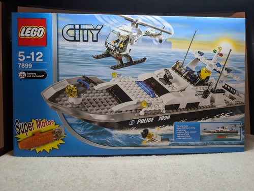 Lego city 7899 police boat - police, –