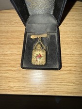 Austrian Petit Point Rose