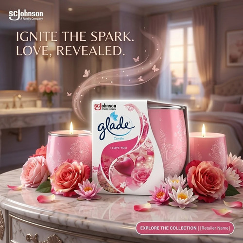 Glade scented candle - 6,