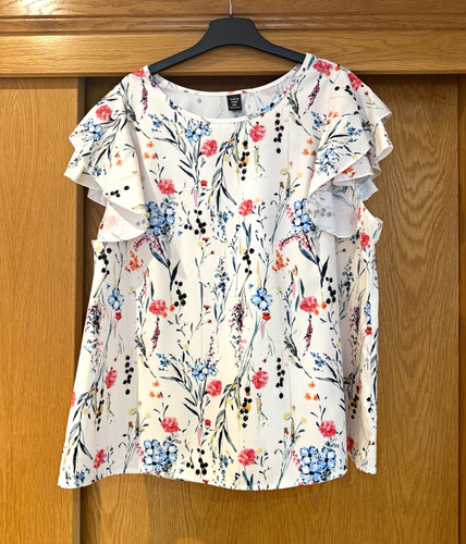 Shein curve white floral - shein,