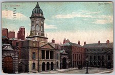 Antique Postcard Clock Tower Dublin Castle Dublin, Ireland 1900s