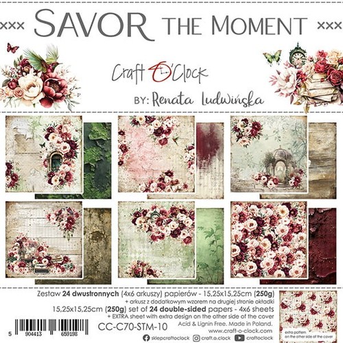 Scrapbooking paperpad - 6", 6"