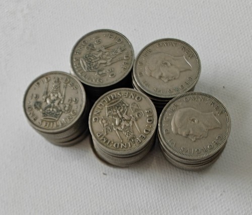 George one shillings - x,
