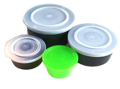 Set assorted round - of,