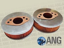 TRIUMPH SPITFIRE 1500, DOLOMITE 1500 HS4 SU AIR FILTERS & GASKETS x 2 (GFE1063)