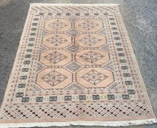 A CLASSY OLD PAKISTAN HANDMADE TRADITIONAL PAKISTAN ORIENTAL RUG (180 x 127 cm)*