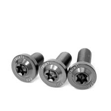 M8 Titanium Bolt Low Profile Ti Torx Washer Bolt Screw 1.25 t40 15-40mm Black