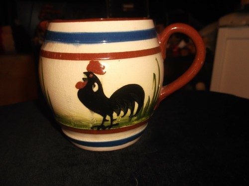 Vintage glazed milk jug - glazed,