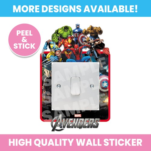 Avengers light switch - light,