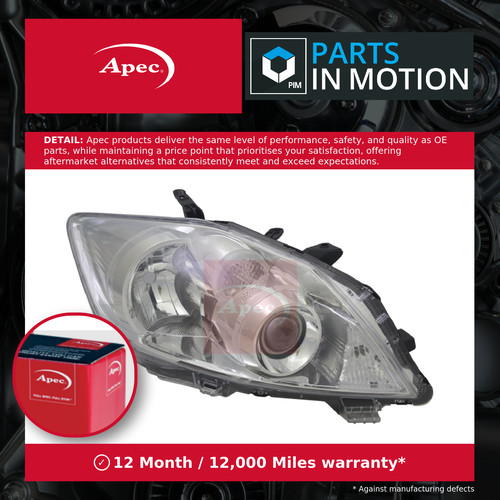 Headlight headlamp alh2299 - headlight,