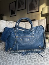 Balenciaga City Bag - Blue
