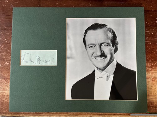 David niven 8x10 black - david,