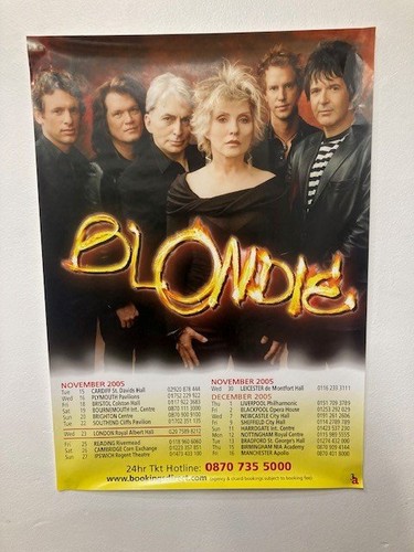 Blondie 2005 tour - 2005, uk
