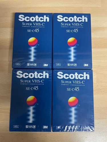 Scotch super vhs c45 - scotch,