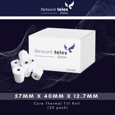 Card machine Rolls 57 x 40