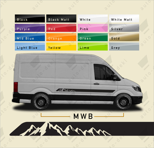 Fits crafter - vw, (2017-2026)
