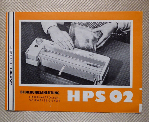 Operating instructions
