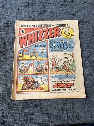 Whizzer and chips - whizzer, comic