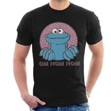 Sesame Street Cookie Monster Om Nom Nom Men's T-Shirt