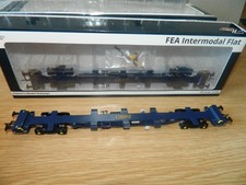 Hattons FEA-S GBRf Intermodal single flat for Containers 640633 H4-FEAS-002A