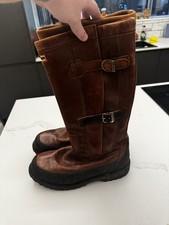 Hunter Crown Leather Boots. High grade Brown Leather, Size 12 UK.