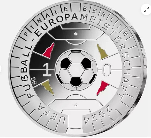 Euro coin uefa european - 11,