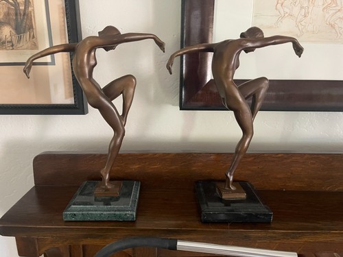 Art deco bronze max - bronze, verrier