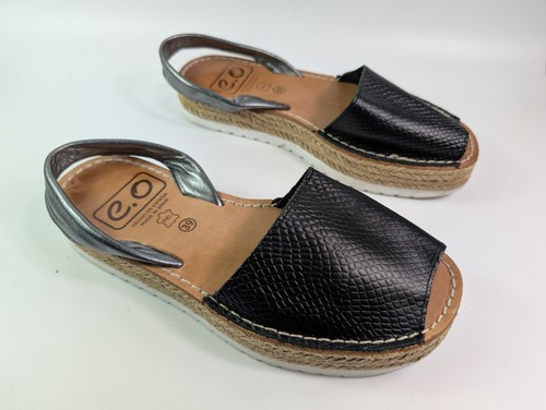 Leather platform - e.o,