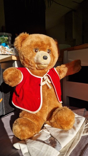 Vintage tell tale teddy eyes - vintage,
