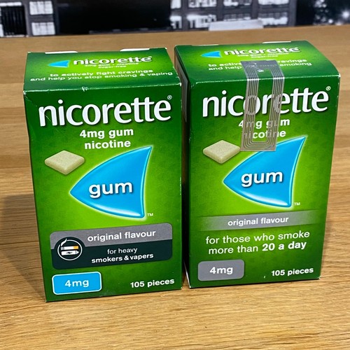 Nicorette gum 4mg original - x,