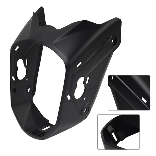 Matte black front - front, headlight