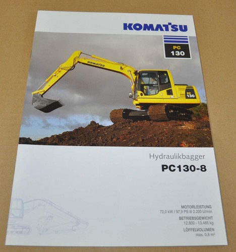 Komatsu pc130 crawler - komatsu,