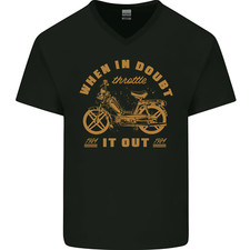 In Doubt Moped Biker