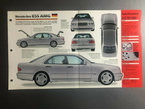 1997 mercedes benz e55 - mercedes-benz, amg