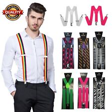 Mens Braces Adjustable Elastic