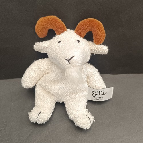 Suki gruffy white goat with - suki,