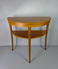 Mid Century Teak Demi Lune